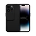 Slide Apple iPhone 14 Pro, kameravédős szilikon tok, fekete