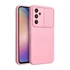 Slide Samsung Galaxy A54 5G, kameravédős szilikon tok, rózsaszín