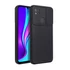Slide Xiaomi Redmi 9C, kameravédős szilikon tok, fekete
