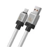 Baseus CoolPlay USB / USB-C töltő- és adatkábel, 100W, 2m, fehér