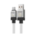 Baseus CoolPlay USB / USB-C töltő- és adatkábel, 100W, 2m, fehér