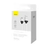 Baseus CoolPlay USB / USB-C töltő- és adatkábel, 100W, 2m, fehér