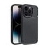 Forcell Carbon Premium hátlap tok Apple iPhone 15 Plus karbon mintás szilikon tok, fekete
