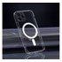 Magsafe szilikon tok Apple iPhone 15 Plus, átlátszó