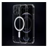 Magsafe szilikon tok Apple iPhone 15 Plus, átlátszó
