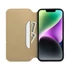 Dual Pocket Apple iPhone 15 Plus flip tok, arany