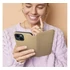 Dual Pocket Apple iPhone 15 Plus flip tok, arany