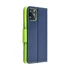 Fancy Apple iPhone 15 Pro Max flip tok, kék/lime