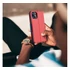Fancy Apple iPhone 15 Pro Max flip tok, piros/kék