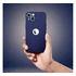 Forcell Soft Apple iPhone 15 Plus szilikon tok, sötétkék