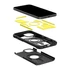Spigen Tough Armor MagFit Apple iPhone 15 Plus tok, MagSafe, fekete