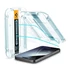 Spigen Glas.tR EZ Fit Apple iPhone 15 Pro Max, tempered kijelzővédő fólia felhelyező kerettel (2db)