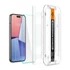 Spigen Glas.tR EZ Fit Apple iPhone 15 Plus / iPhone 16 Plus, tempered kijelzővédő fólia felhelyező kerettel (2db)