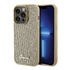 Guess Disco Metal Script Apple iPhone 15 Pro hátlap tok, arany