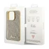 Guess Disco Metal Script Apple iPhone 15 Pro hátlap tok, arany