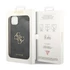 Guess 4G Big Metal Logo Apple iPhone 15 Plus hátlap tok, szürke