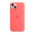Apple iPhone 15 Plus MagSafe szilikon tok, guava