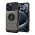 Spigen Slim Armor Apple iPhone 15 Pro Max tok, Gunmetal, szürke
