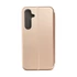 Forcell Elegance oldalra nyíló hátlap tok Samsung S24 PLUS arany