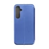 Forcell Elegance oldalra nyíló hátlap tok Samsung S24 PLUS kék
