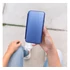 Forcell Elegance oldalra nyíló hátlap tok Samsung S24 PLUS kék