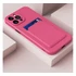 Samsung Galaxy S20 Ultra 5G SM-G988, szilikon tok, magenta