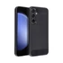 Forcell Carbon Samsung Galaxy S23 FE hátlap tok, fekete