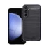 Forcell Carbon Samsung Galaxy S23 FE hátlap tok, fekete