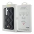 Guess Quilted Metal Logo Samsung GalaxyS23 FE tok, fekete