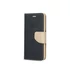 Fancy Samsung Galaxy A25 5G flip tok, fekete-arany