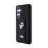 Karl Lagerfeld Gripstand Saffiano Karl&Choupette Pins Samsung Galaxy S24 tok, fekete