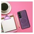 Roar Morning Magsafe Samsung Galaxy A14 eco bőr tok, lila