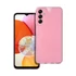 Clear 2mm Samsung Galaxy A14 5G / A14 4G csillámos tok, rózsaszín