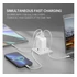 4smarts GaN Flex töltő adapter 2xUSB-C + 1 USB-A, 65W, fehér