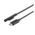 4smarts USB-C / Microsoft Surface töltőkábel, 5A, 1m, fekete