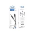 Hoco UPA19 Audio Jack 3,5mm / Lightning ( 8-pin ) kábel, 1m, fekete