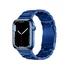 Forcell FA10 Apple Watch 42/44/45/49mm fém szíj, kék