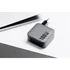 Forcell hálózati gyorstöltő 3xUSB-C + USB-A, PD + QC 4.0, 4A, 100W, kék