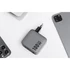 Forcell hálózati gyorstöltő 3xUSB-C + USB-A, PD + QC 4.0, 4A, 100W, kék