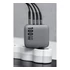 Forcell hálózati gyorstöltő 3xUSB-C + USB-A, PD + QC 4.0, 4A, 100W, kék