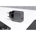Forcell hálózati gyorstöltő USB-C + USB-A, PD + QC 4.0, 4A, 45W, kék