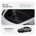 Spigen Tesla Model Y csomagtartó rendszerező, fekete TL10-Y