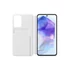 Samsung Galaxy A55 5G Smart View gyári flip tok, fehér, EF-ZA556CWE
