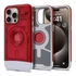 Spigen Classic C1 MagFit Apple iPhone 15 Pro tok, MagSafe, piros