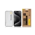 Tactical Glass Shield 5D Apple iPhone 15 Pro kijelzővédő üvegfólia, fekete