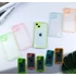 Apple iPhone 15 foszforeszkáló / sötétben világító szilikon tok, rózsaszín