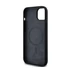 DKNY Liquid Silicone Arch Logo MagSafe iPhone 15 Plus hátlap tok, fekete
