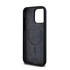 DKNY Liquid Silicone Arch Logo MagSafe iPhone 15 Pro Max hátlap tok, fekete