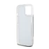 DKNY Liquid Glitter Arch Logo iPhone 15 hátlap tok, fekete