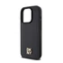 DKNY PU Leather Repeat Pattern Stack Logo iPhone 15 Pro Max Magsafe hátlap tok, fekete